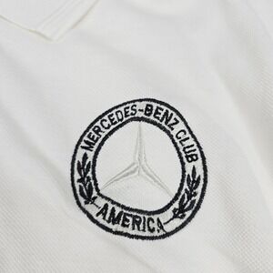 UltraClub Mercedes Benz Club America Polo Shirt Mens‎ Medium Golf Club Car